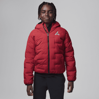 NEW Nike Jordan Air Boy's Hooded Fleece Lined Jacket, Medium